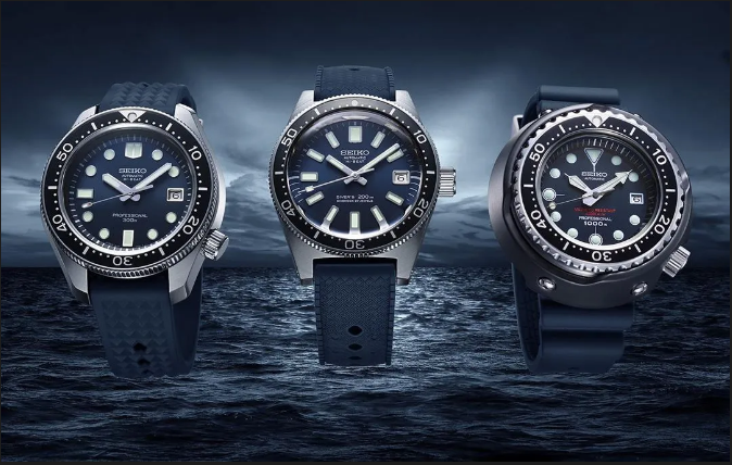 SEIKO 55周年，三款传奇腕表在Prospex系列重生